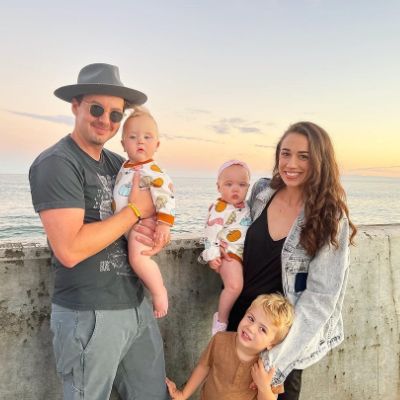 Photo of Maisy Joanne Stocklin along with her parents and siblings.